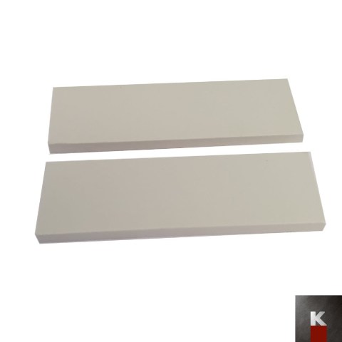 placchette avorio sintetico elefante chiaro K